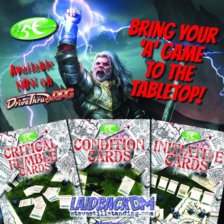 LaidbackDM Cards Ad