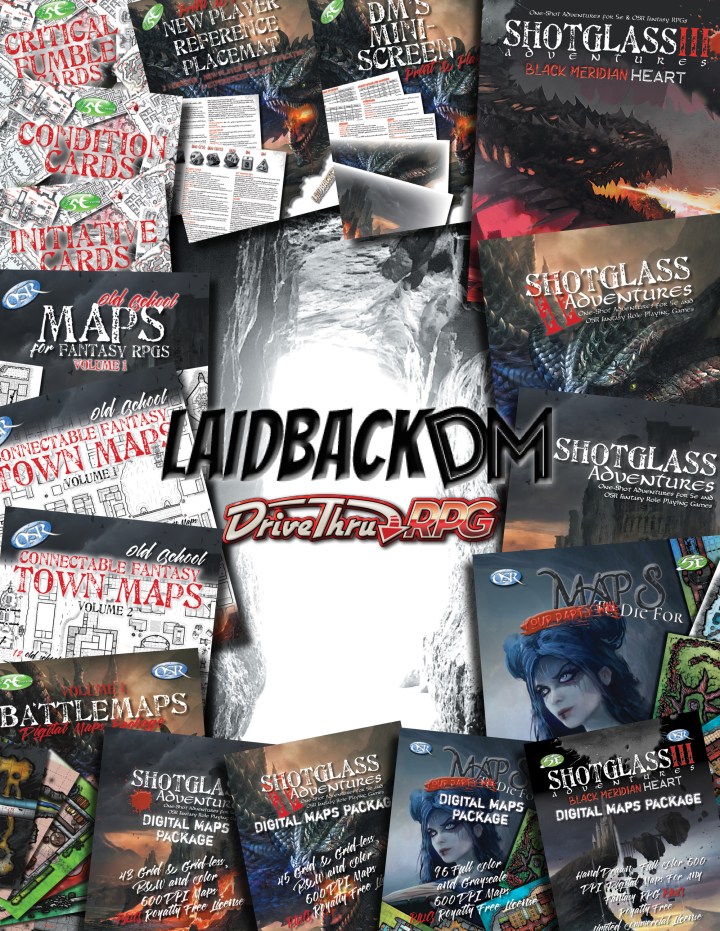 LaidbackDM AD DrivethruRPG