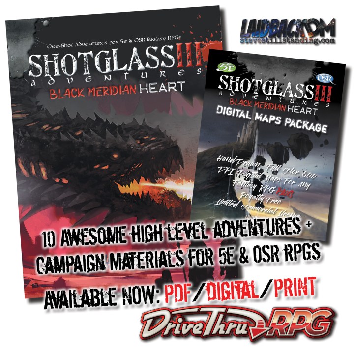 Laidback DM - Shotglass Adventures 3 - AD1