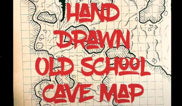 Hand Drawn (with Sharpies) Old School Cave Map! – Laidback DM ...